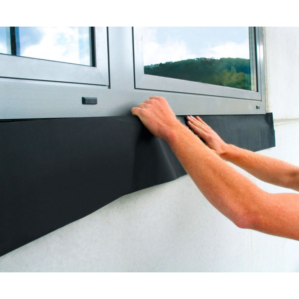 Пароізоляційна стрічка СТК для монтажу вікон внутрішня 150 мм х 12 м U