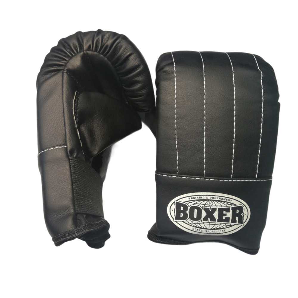 Рукавички Тренувальні BOXER L шкірвініл чорні