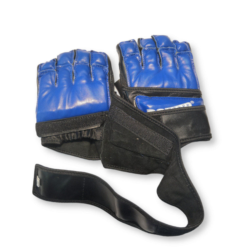 Рукавички Карате BOXER М шкіра сині
