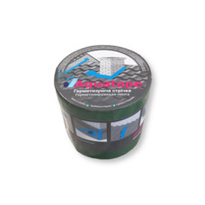 Бітумна Стрічка 100 мм х 3 м ALU+Green RAL 6002