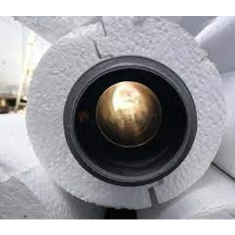 Утеплювач для труб UKRIZOL пінопластова шкаралупа 20/50 (тип Б)