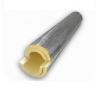 Трубна ізоляція UKRIZOL шкаралупа ППУ 159/40 з фольгопергаміном