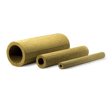Трубна ізоляція UKRIZOL базальтова шкаралупа 25/60 базальтові циліндри