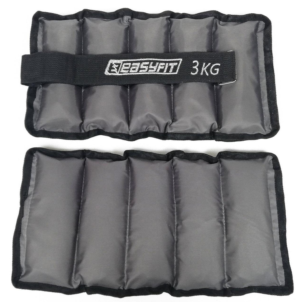 Обтяжувачі EasyFit для рук і ніг 3 кг пара Метал