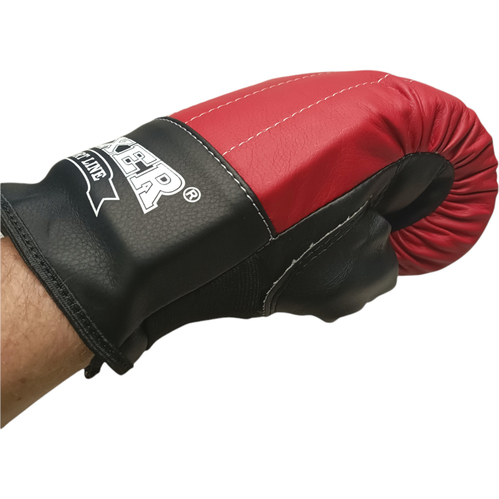 Рукавички Тренувальні BOXER L шкірвініл червоні
