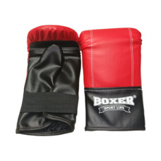 Рукавички Тренувальні BOXER L шкірвініл Еліт червоні
