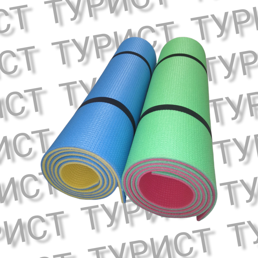 Килимок туристичний TOURIST PROFI 1800х600х8 синьо-жовтий