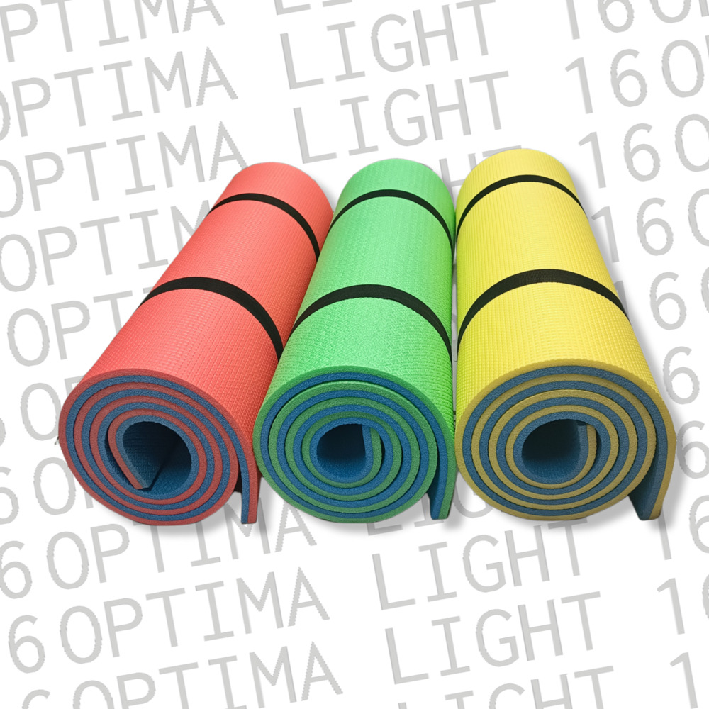 Килимок туристичний OPTIMA LIGHT 1800х600х16 червоно-синій
