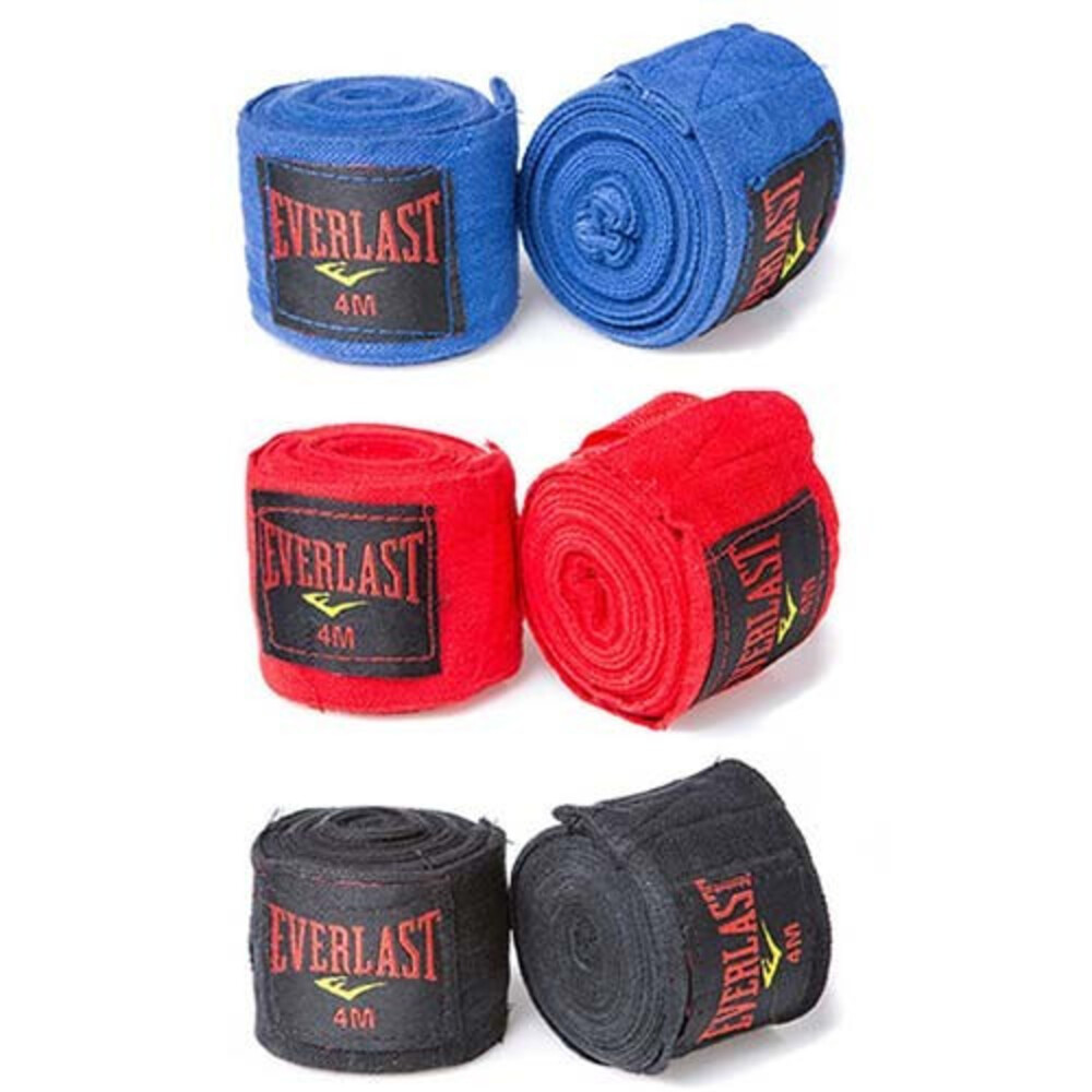 Бинт боксерський EVERLAST пара синій 4 м