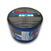Бітумна Стрічка 75 мм х 10 м ALU+Blue RAL 5010