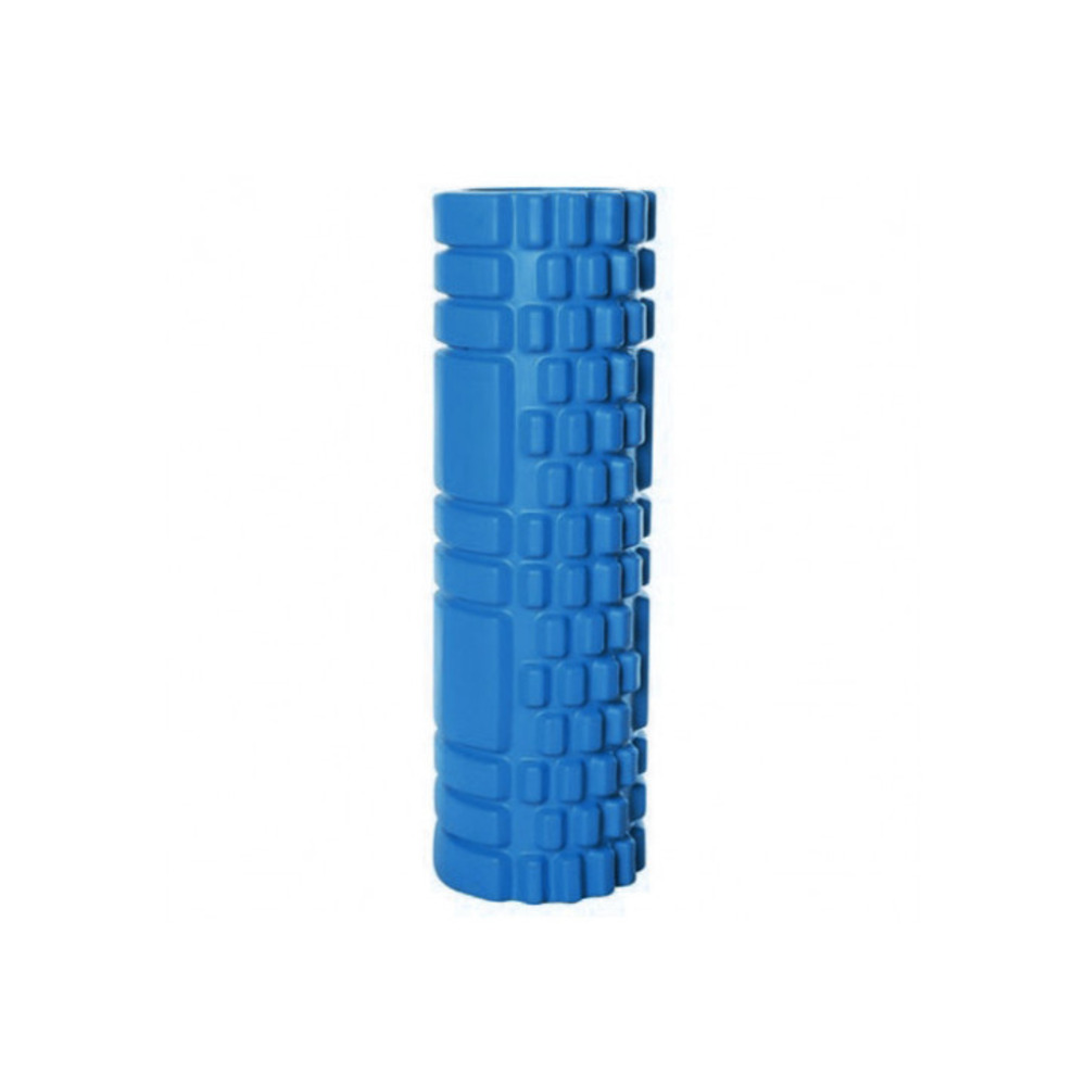 Масажний ролер EasyFit Grid Roller Mini 30 см синій
