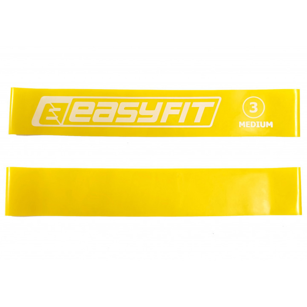 Резинка для фітнесу EasyFit №3 жовта 10 кг