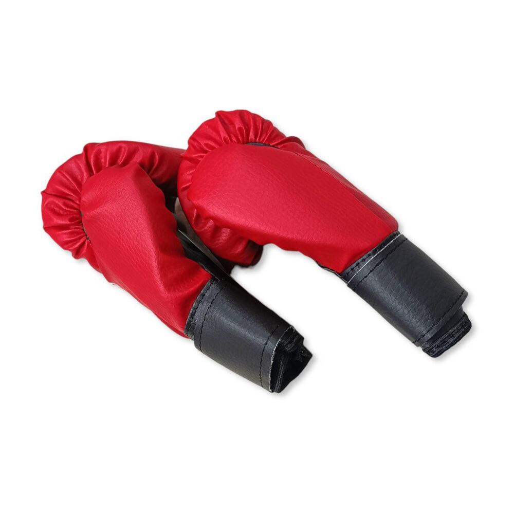Боксерські рукавички BOXER 4 оz шкірвініл червоні