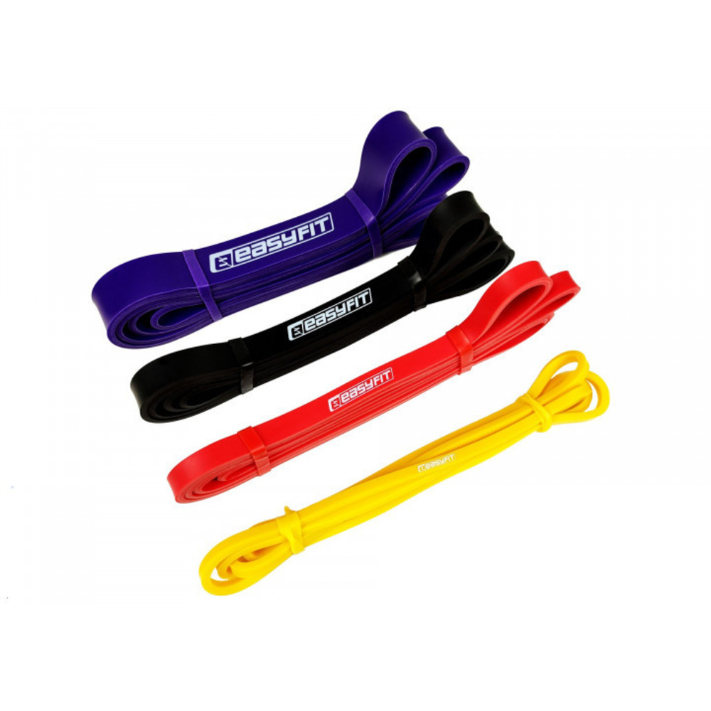 Резинки для фітнесу EasyFit набір 1-45 кг (4 шт)