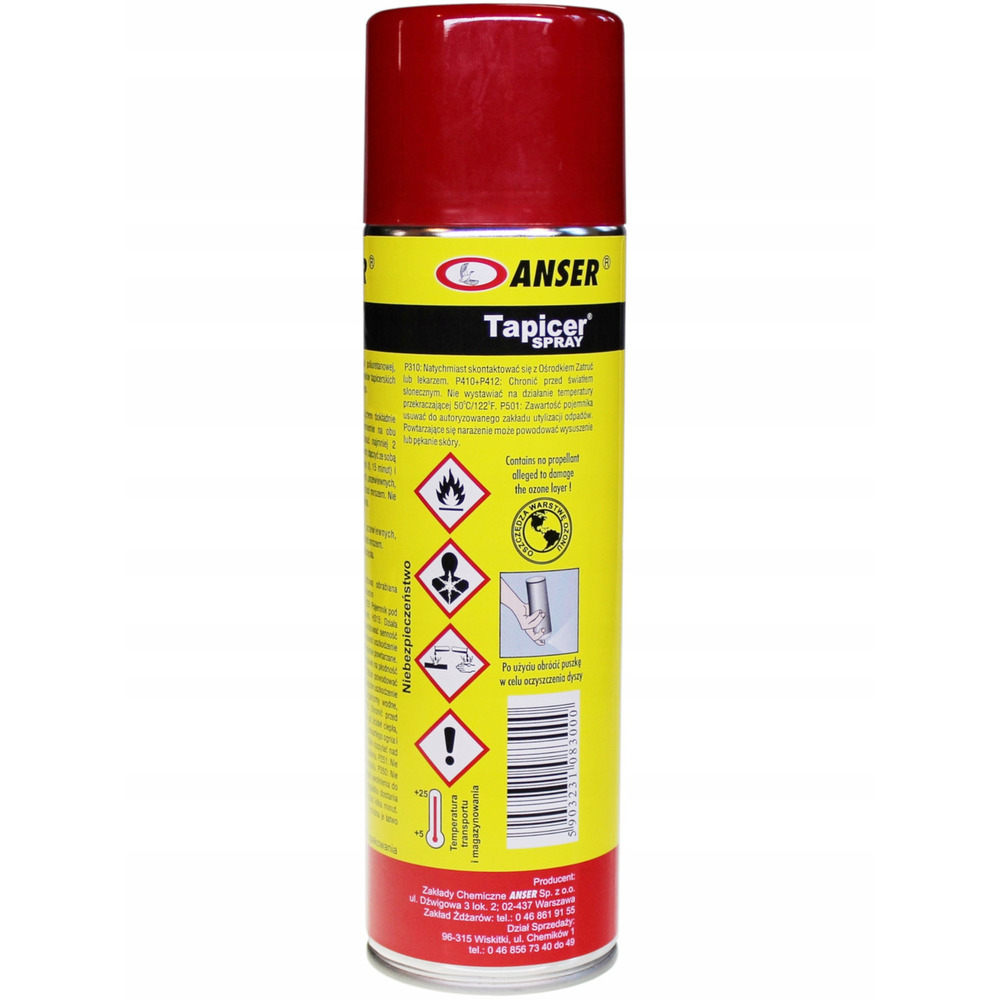 Клей ANSER Tapicer Spray 500 мл