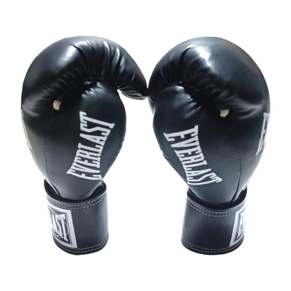 Боксерські рукавички EVERLAST 8 oz стрейч чорні