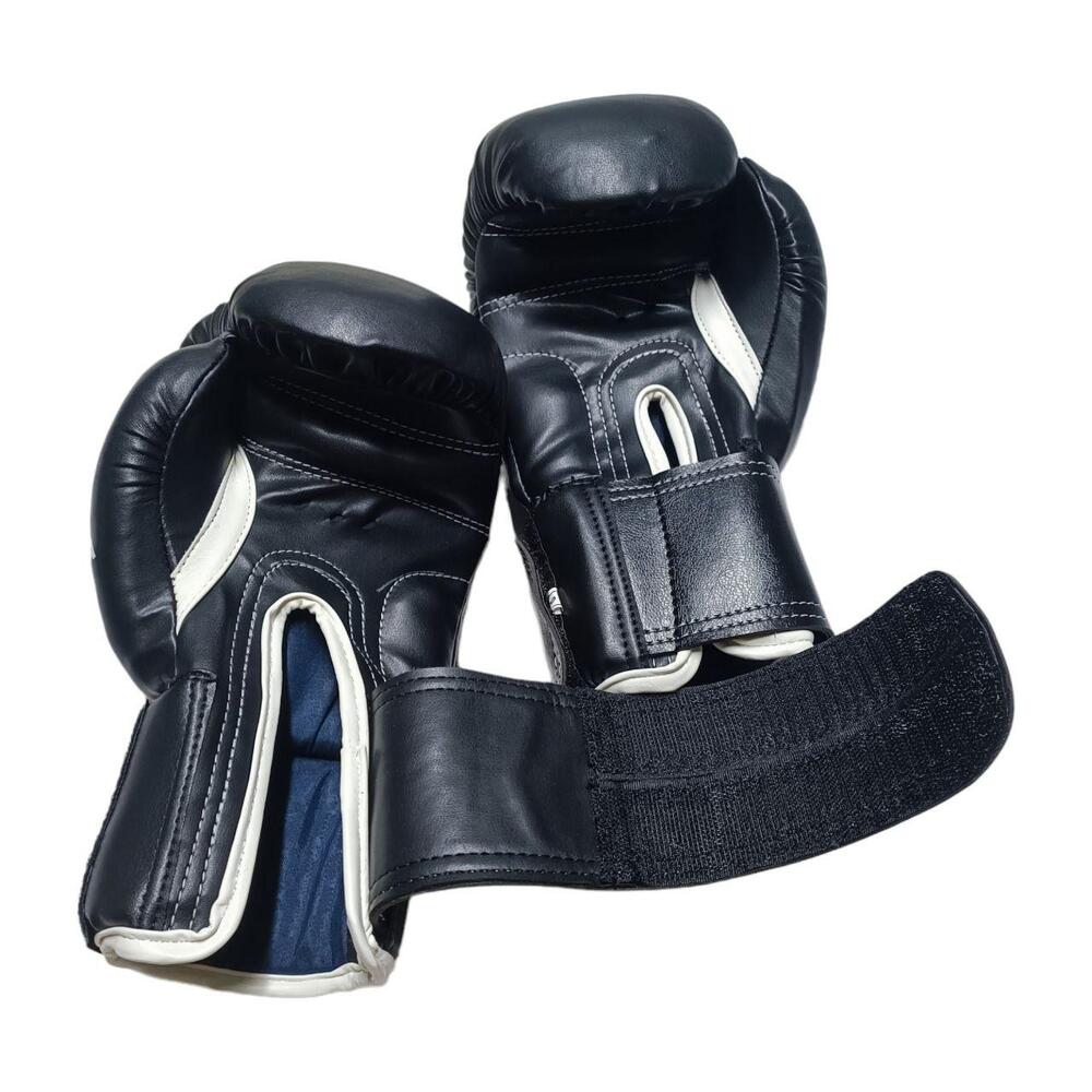 Боксерські рукавички EVERLAST 8 oz стрейч чорні