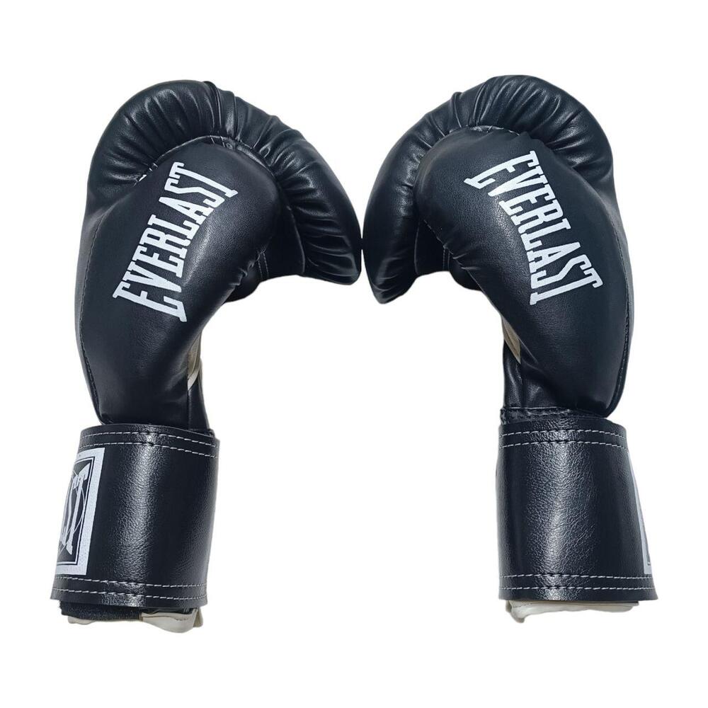 Боксерські рукавички EVERLAST 8 oz стрейч чорні