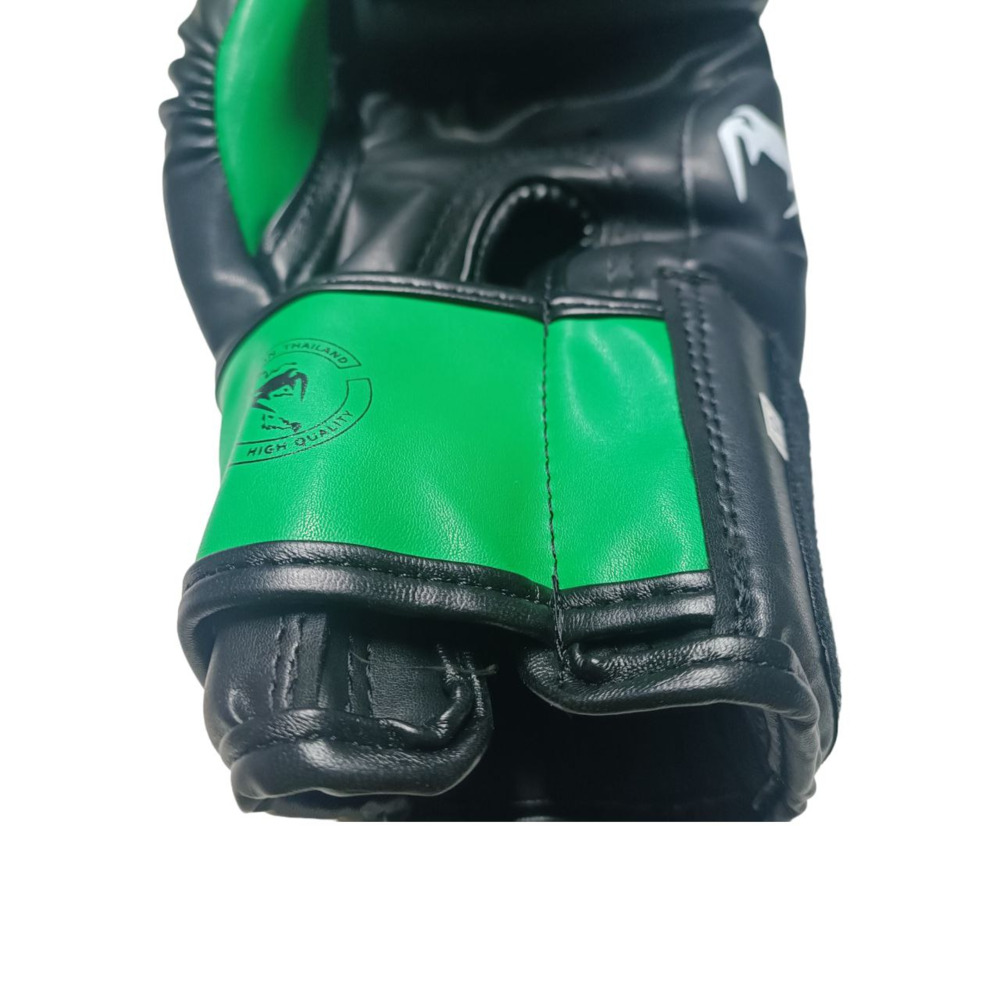 Боксерські рукавички VENUM 12 oz стрейч зелені