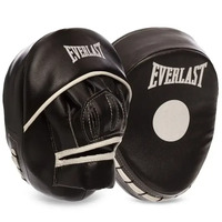 Лапи боксерські EVERLAST гнуті стрейч чорні