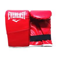 Перчатки Снарядные EVERLAST кожзам M красные