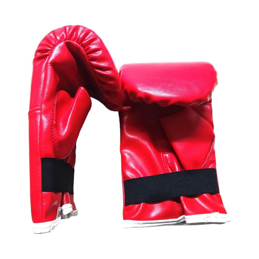 Рукавички Снарядні EVERLAST шкірзам M червоні