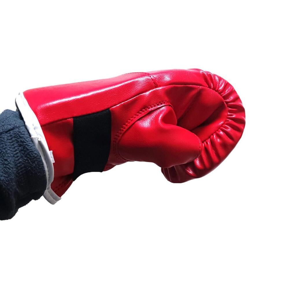 Рукавички Снарядні EVERLAST шкірзам M червоні