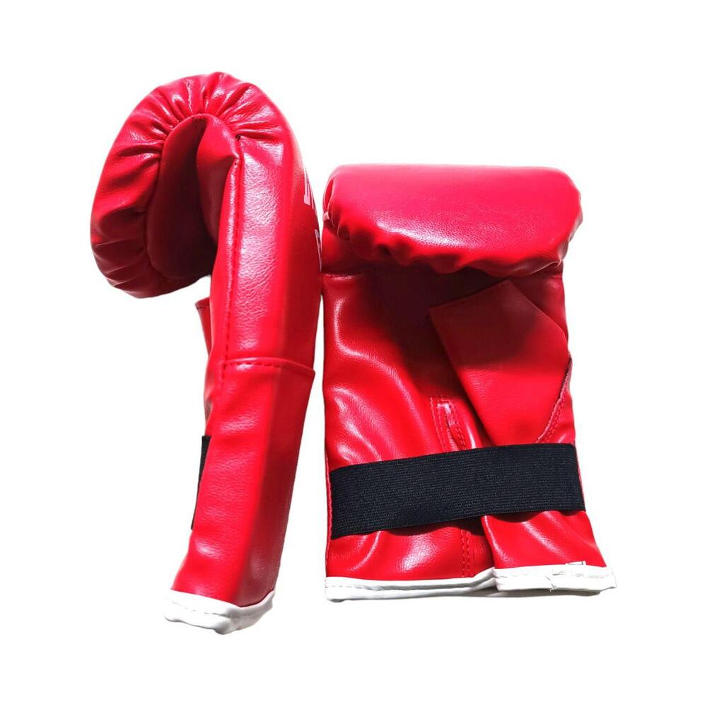 Рукавички Снарядні EVERLAST шкірзам M червоні