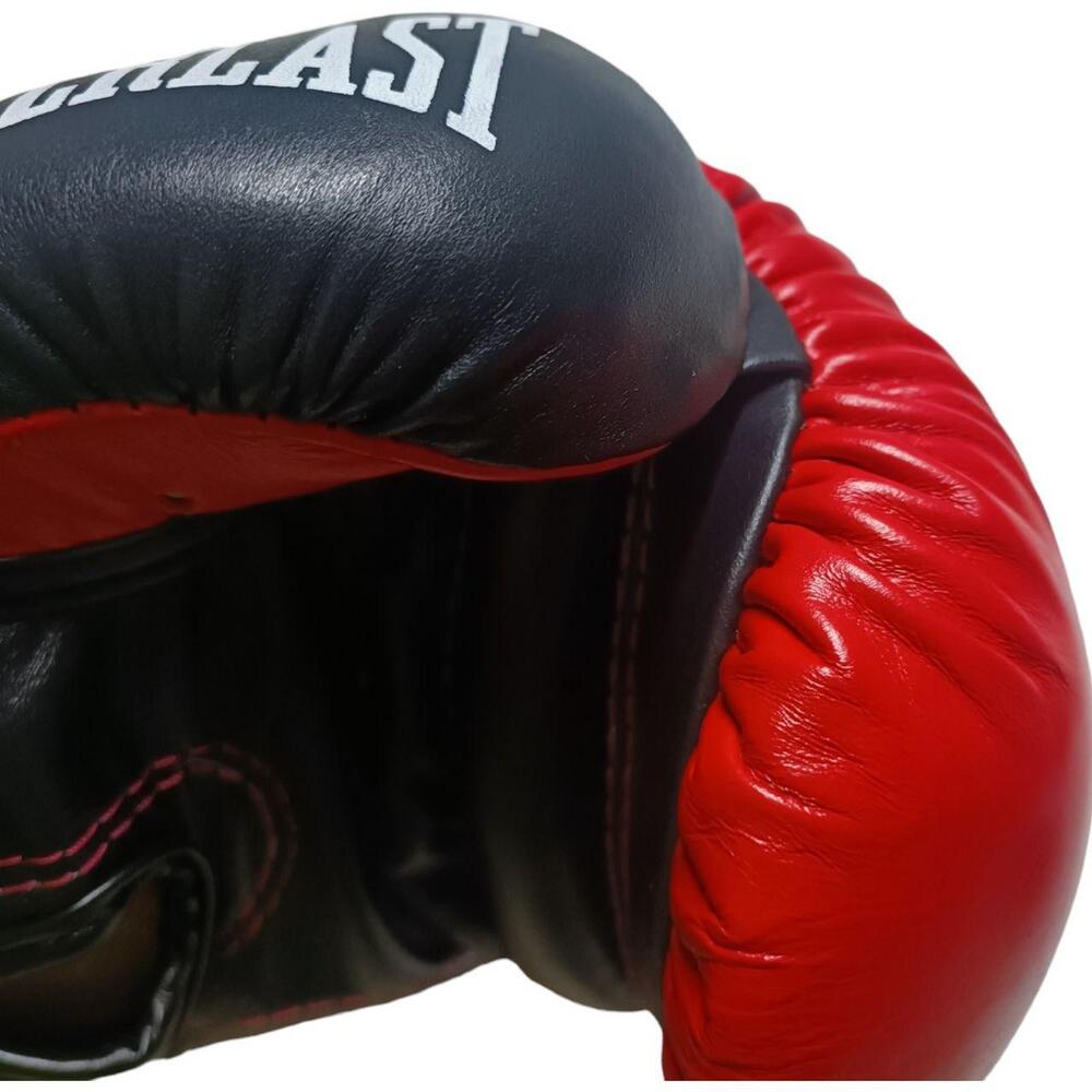 Боксерські рукавички EVERLAST 12 oz шкіра червоні