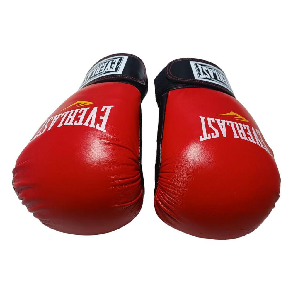 Боксерські рукавички EVERLAST 12 oz шкіра червоні