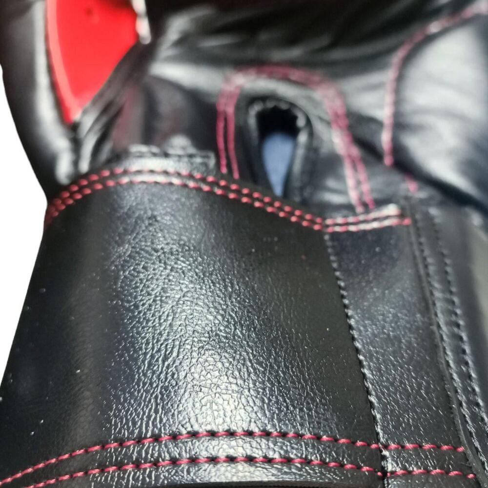 Боксерські рукавички EVERLAST 12 oz шкіра червоні