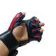 Перчатки для смешанных видов единоборств ММА LEV SPORT M1 стрейч S красные