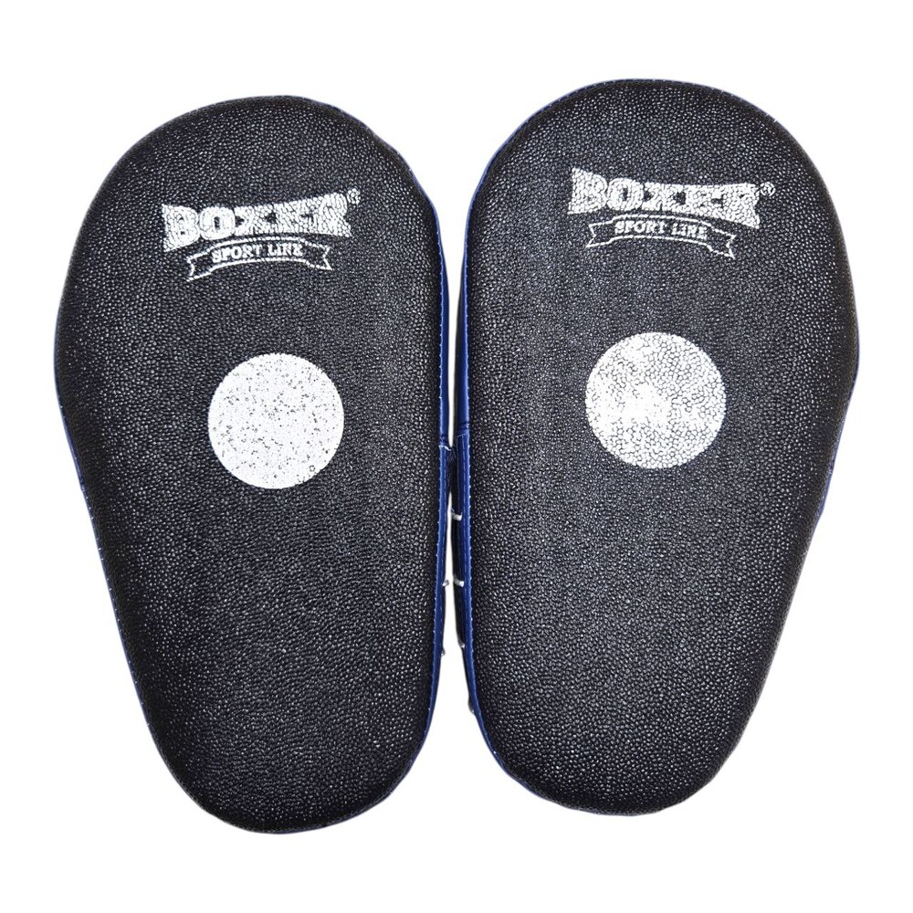 Лапи боксерські BOXER кирза сині