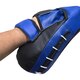 Лапи боксерські BOXER гнуті шкіра Еліт сині