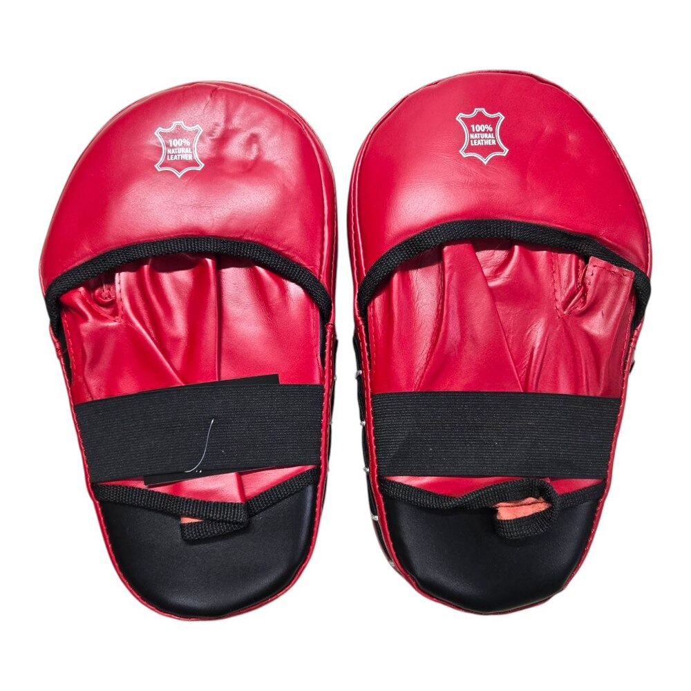 Лапи боксерські BOXER шкіра червоні