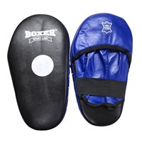 Лапы боксерские BOXER кожа синие