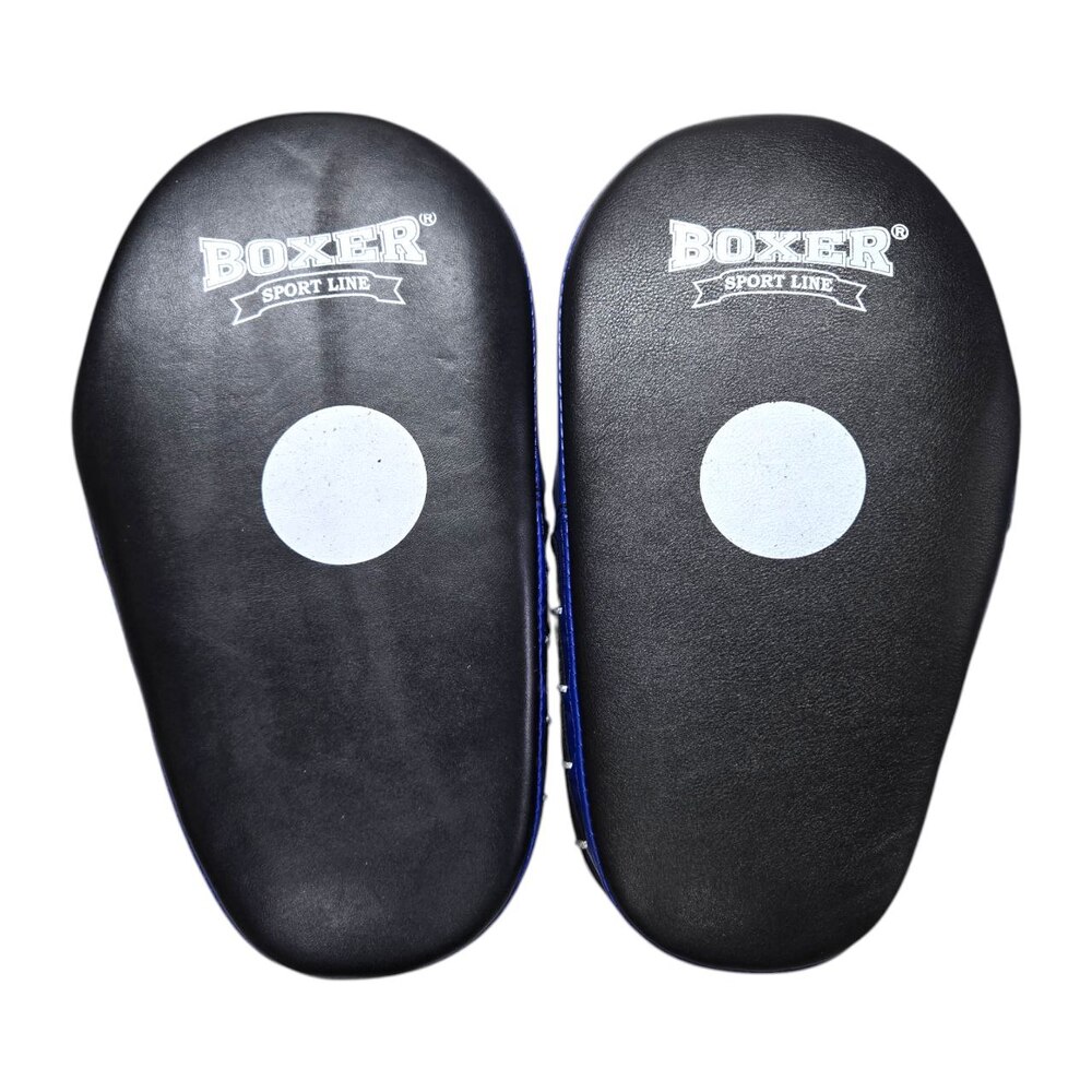 Лапи боксерські BOXER шкіра сині