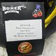 Лапи боксерські BOXER гнуті шкіра Еліт жовті