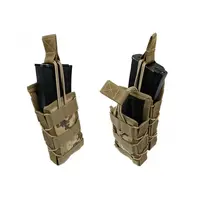 Подсумок под магазин АК одинарный открытый пиксель (MOLLE, подсумок на разгрузку, жилет, РПС)