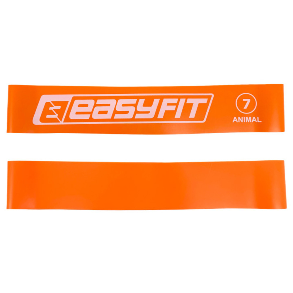Резинка для фітнесу EasyFit №7 помаранчева 30 кг