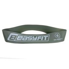 Резинка для фітнесу EasyFit №6 сіра 25 кг