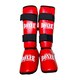 Захист гомілки та стопи BOXER NEW вінілшкіряний XL червоний