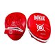 Лапи боксерські BOXER NEW гнуті вінілшкіряні червоні
