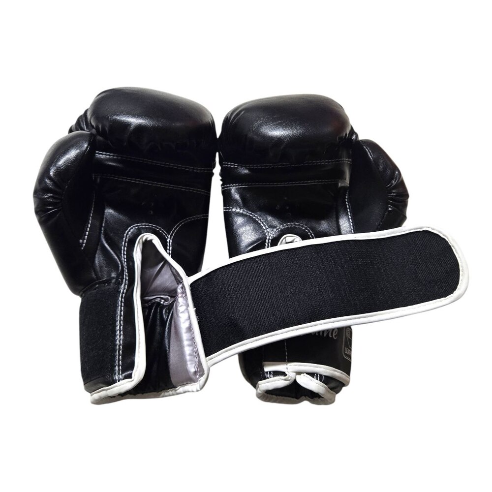 Боксерські рукавички BOXER NEW 14 оz вінілшкіряні чорні