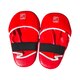 Лапи боксерські BOXER NEW прямі вінілшкіряні червоні