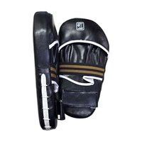 Лапи кікбоксерські BOXER NEW L прямі вінілшкіряні чорні