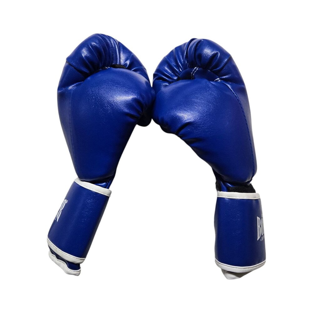 Боксерські рукавички BOXER NEW 6 оz вінілшкіряні сині