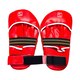 Лапи кікбоксерські BOXER NEW L прямі вінілшкіряні червоні