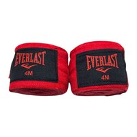 Бинт боксерский EVERLAST пара красный 4 м