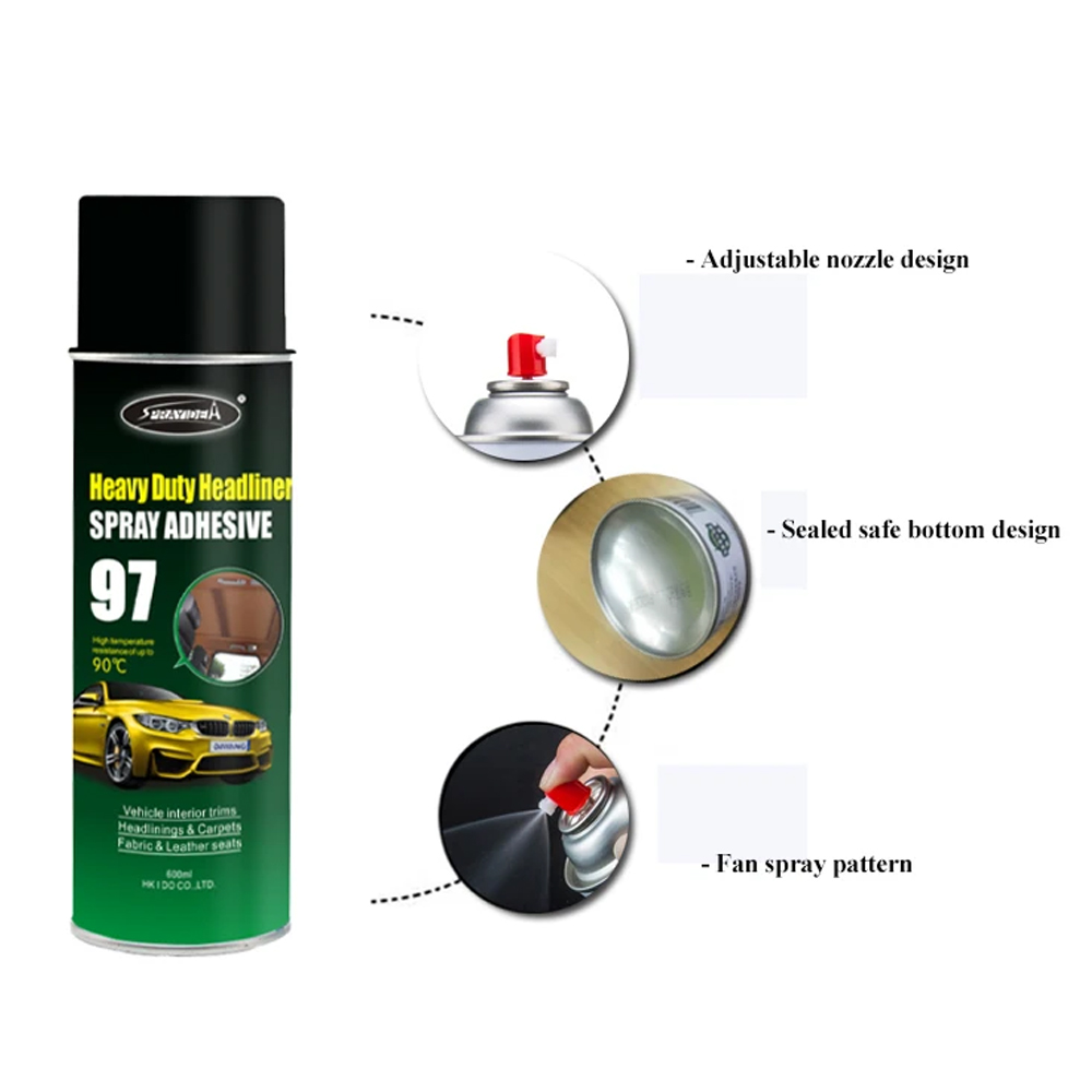 Аерозольний клей Sprayidea 97, 600 мл, 95 С